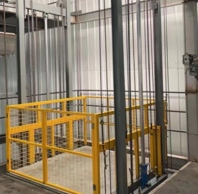 运城导轨式升降机一般加工周期